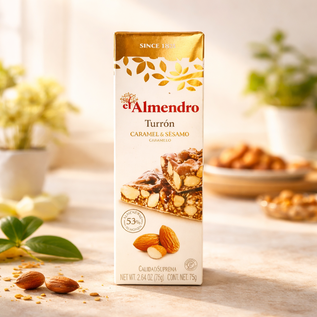 ALMOND TURRON CARAMEL & SESAME