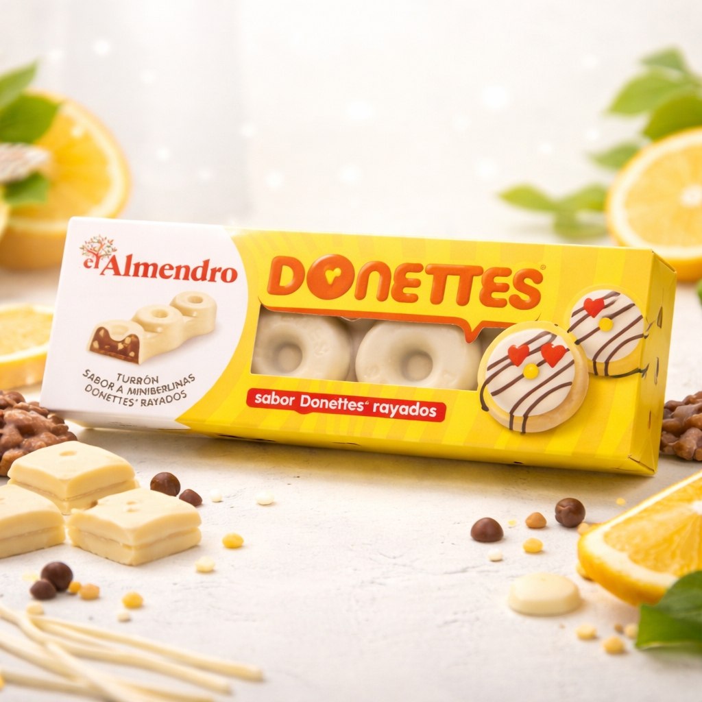 ALMENDRO DONETTES RAYADOS