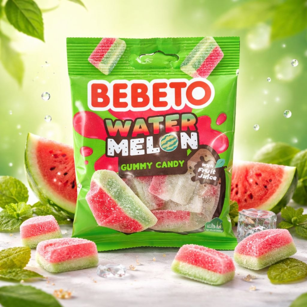 BEBETO WATERMELON GUMMY CANDY