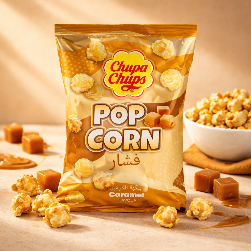 CHUPA CHUPS POP CORNE CARAMEL