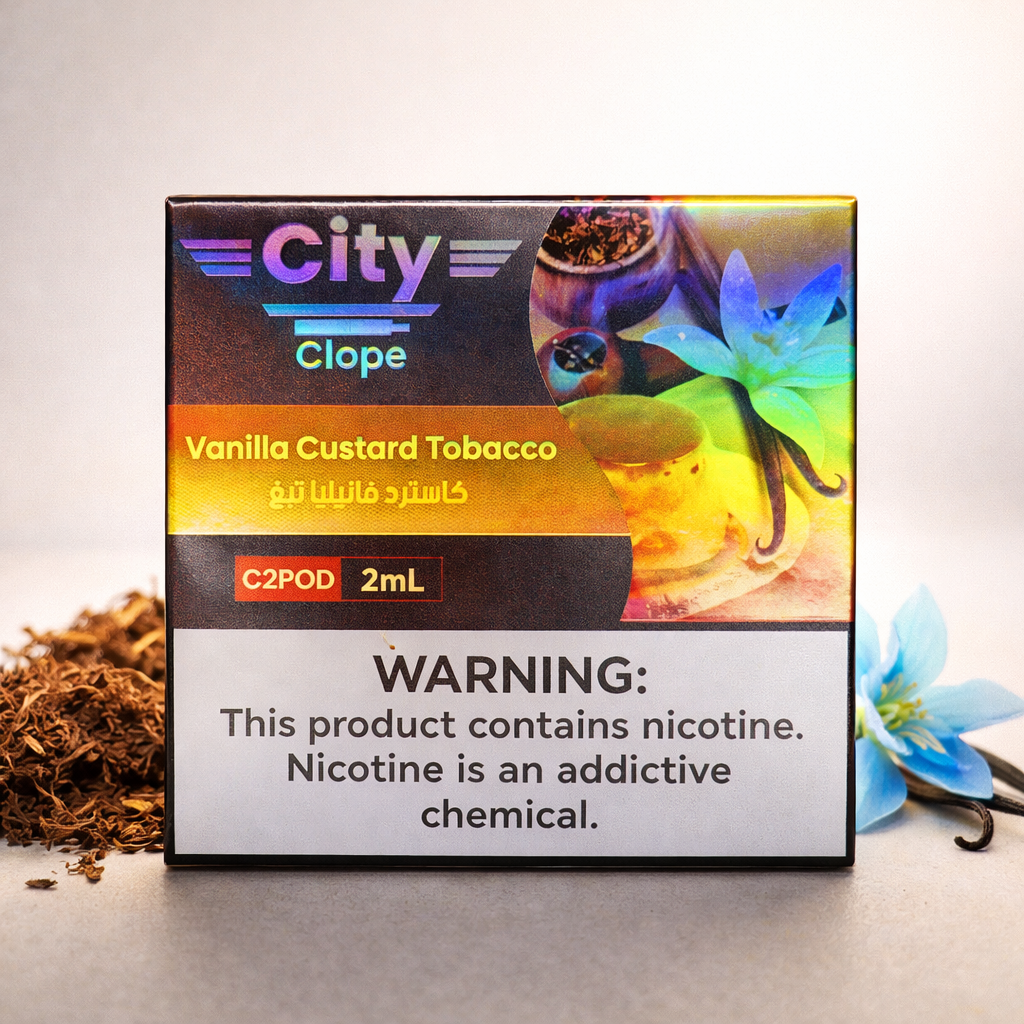 CITY CLOPE VANILLA CUSTARD TOBACCO