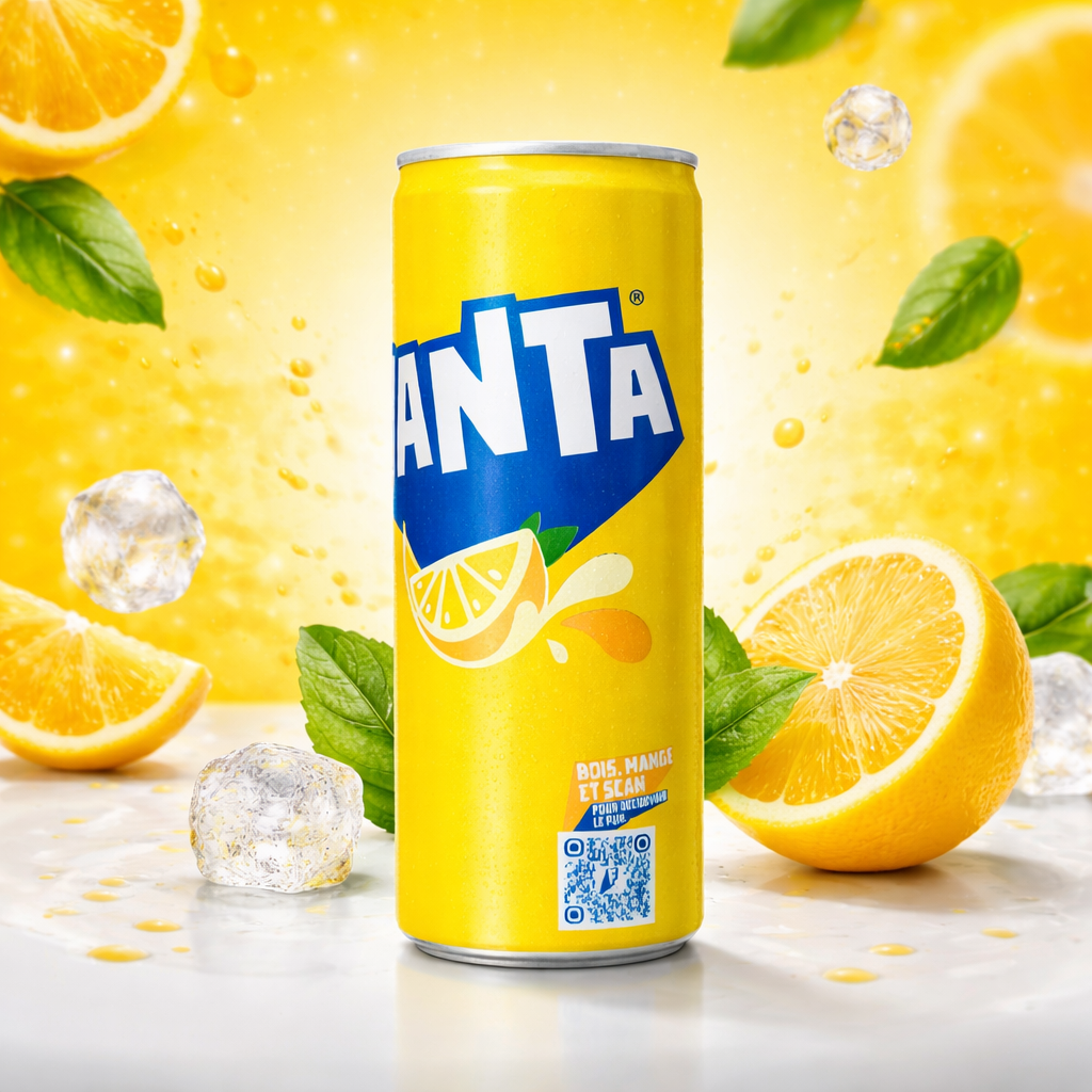 FANTA CANETTE CITRON 25CL