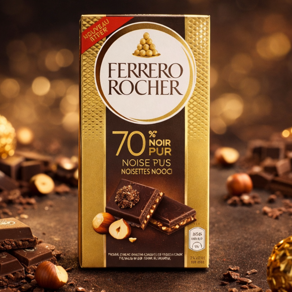 FERRERO ROCHER 70% DARK HAZELNUT