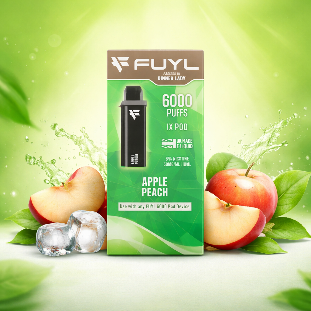 FUYL 6000 1X POD APPLE PEACH