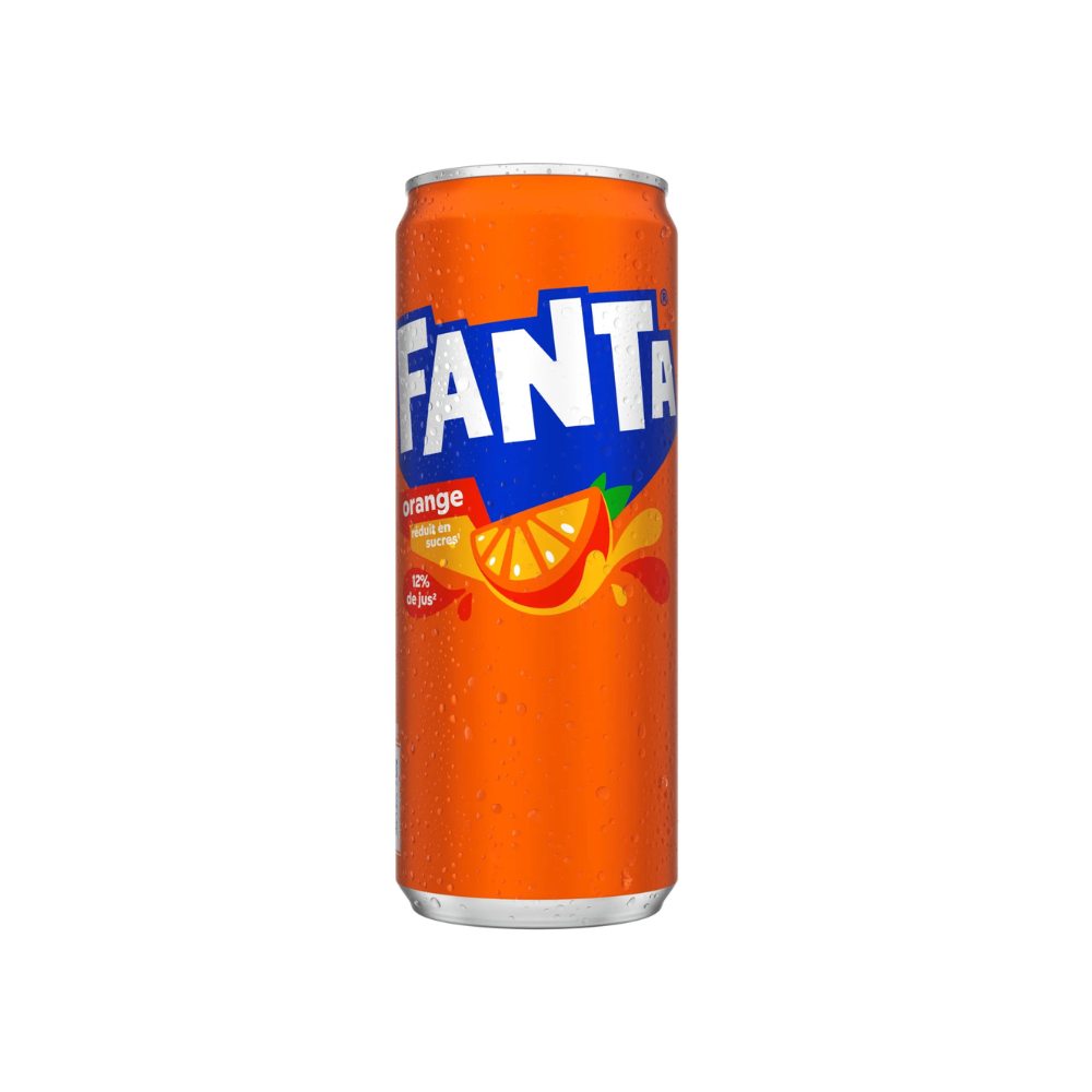 Fanta Orange Canette 25CL