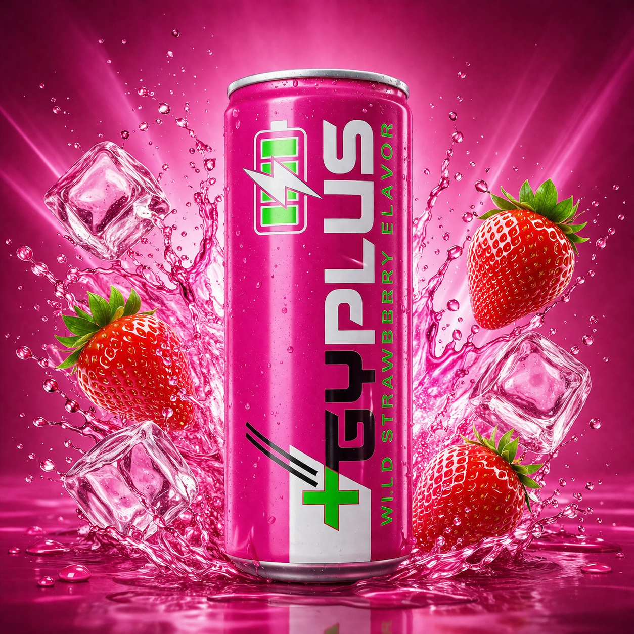 GYPLUS WILD STRAWBERRY FLAVOR