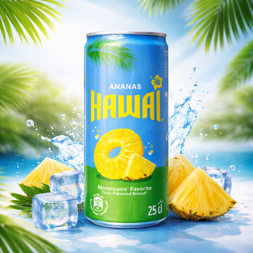 HAWAI ANANAS CANETTE 25CL