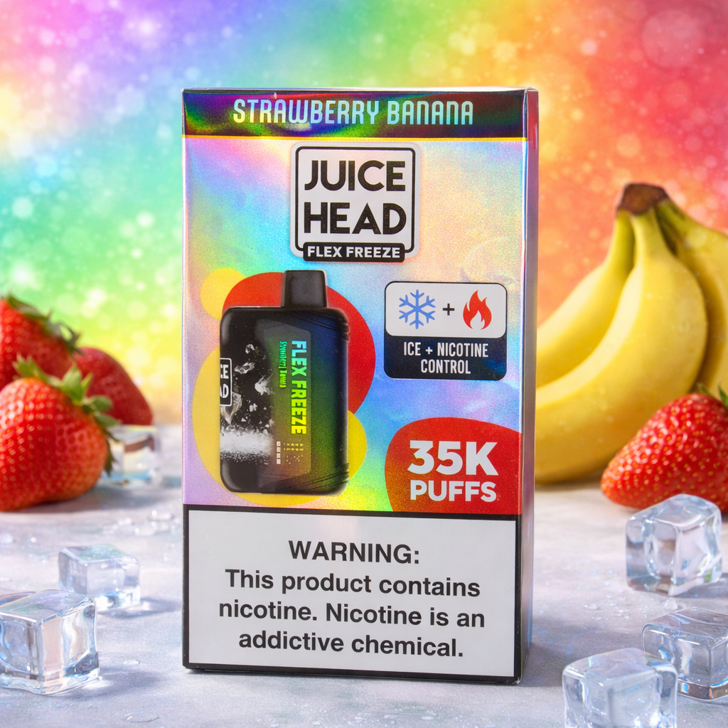 JUICE HEAD FLEX FREEZE 35000 STRAWBERRY BANANA