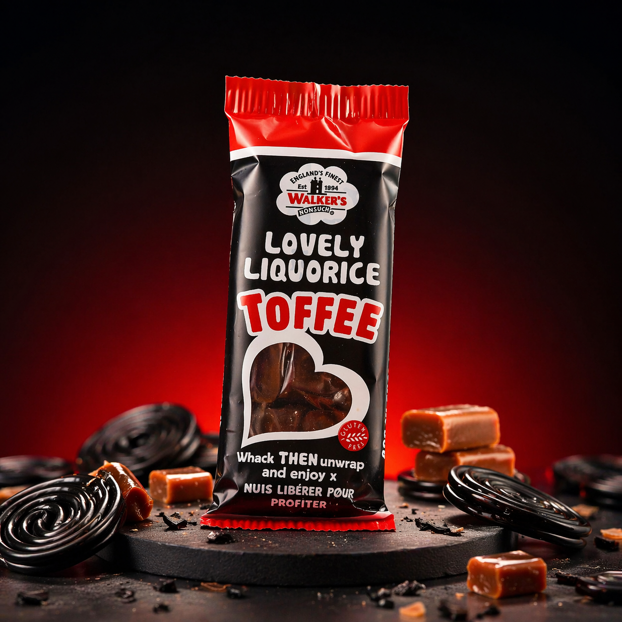LOVELY LIQUORICE TOFEE