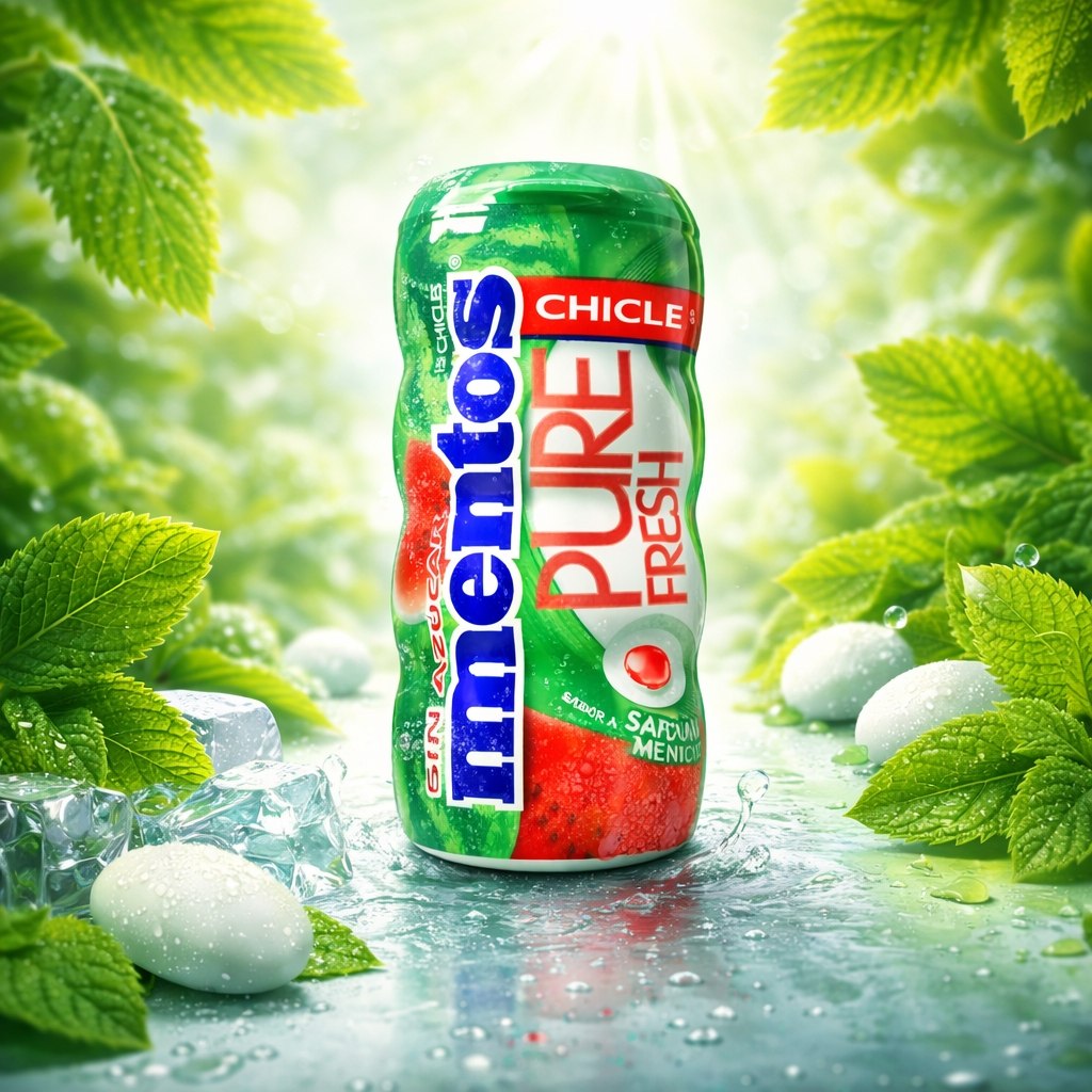 MENTOS PURE FRESH STRAWBERRY