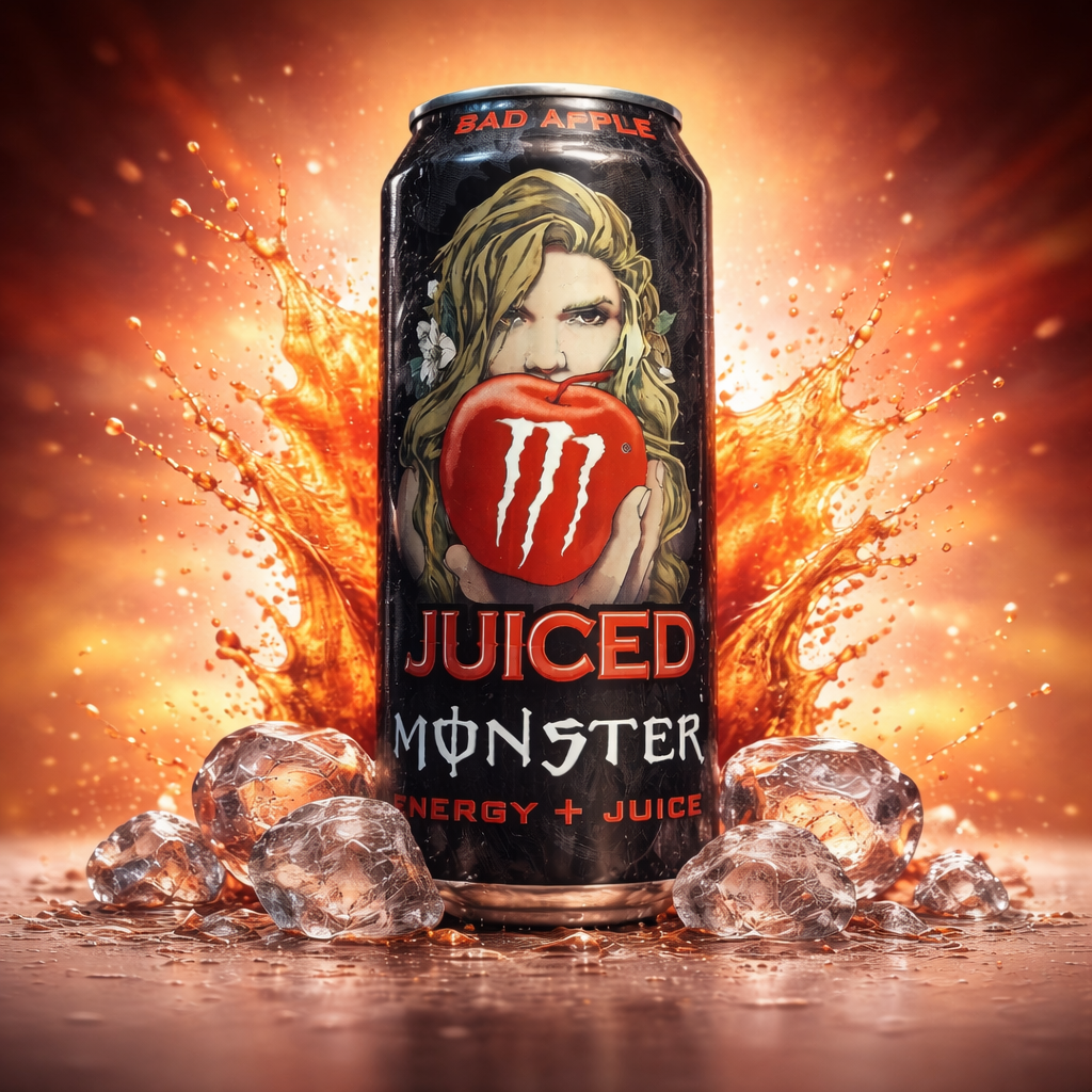 MONSTER JUICED ENERGY + JUICE BAD APPLE