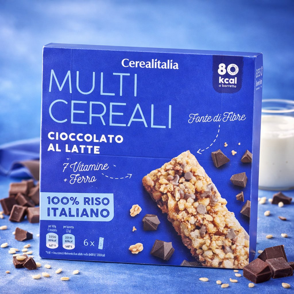 MULTICEREALI CIOCCOLTO AL LATTE (PACK ET CHANTIER)