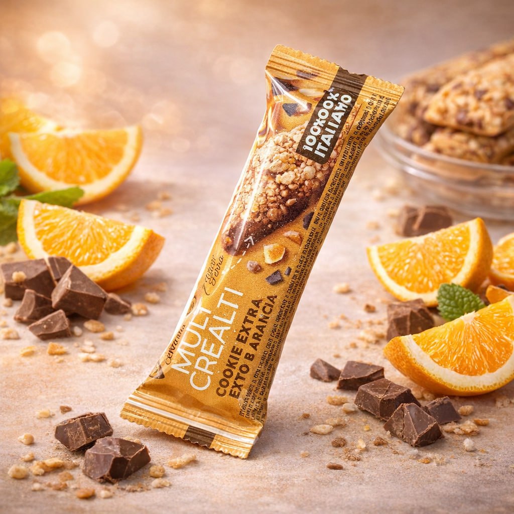 MULTI CEREAL CHOCOLATE ORANGE (PACKAGING AND SITE)