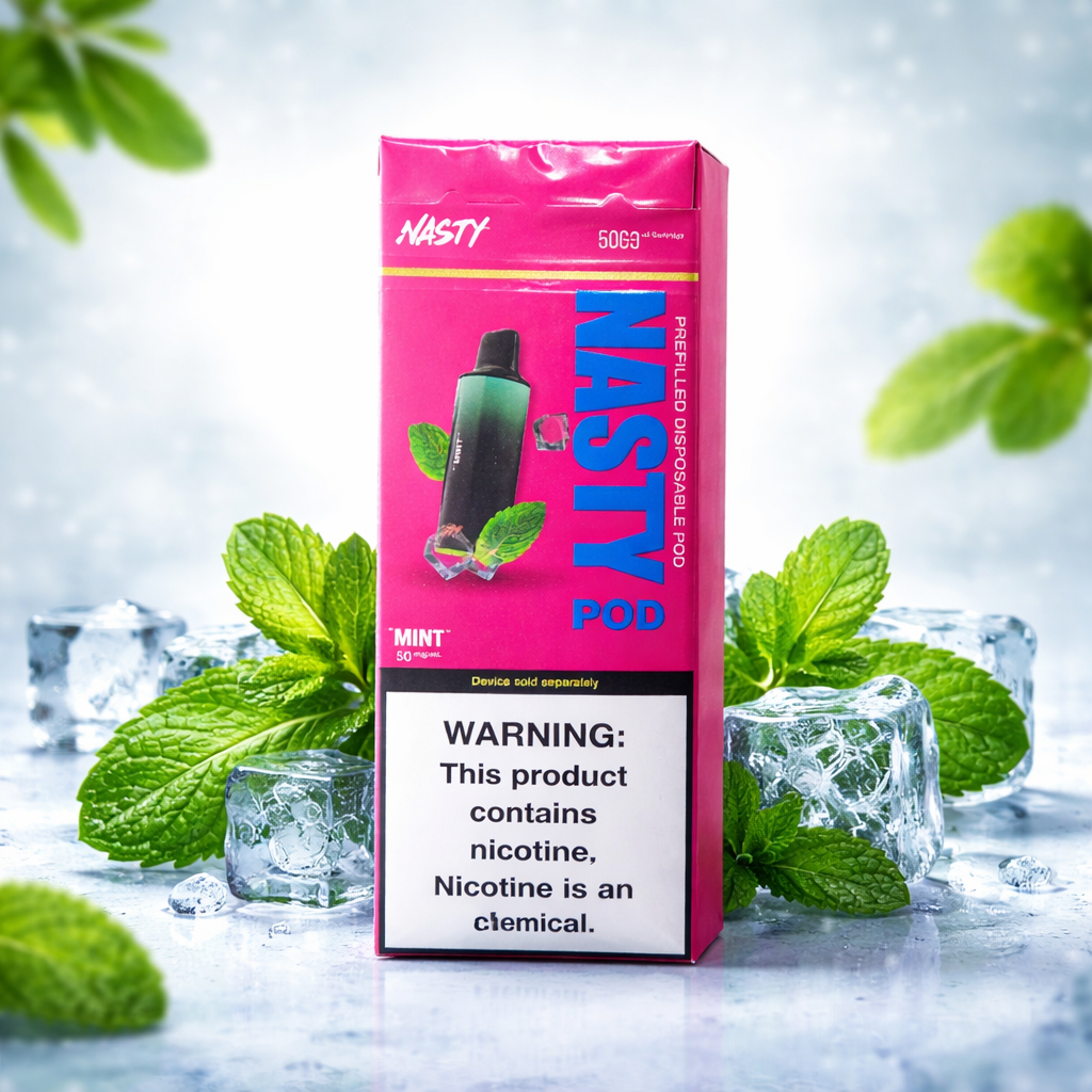 NASTY 1X POD MINT 5000  50Mg SUR Ml