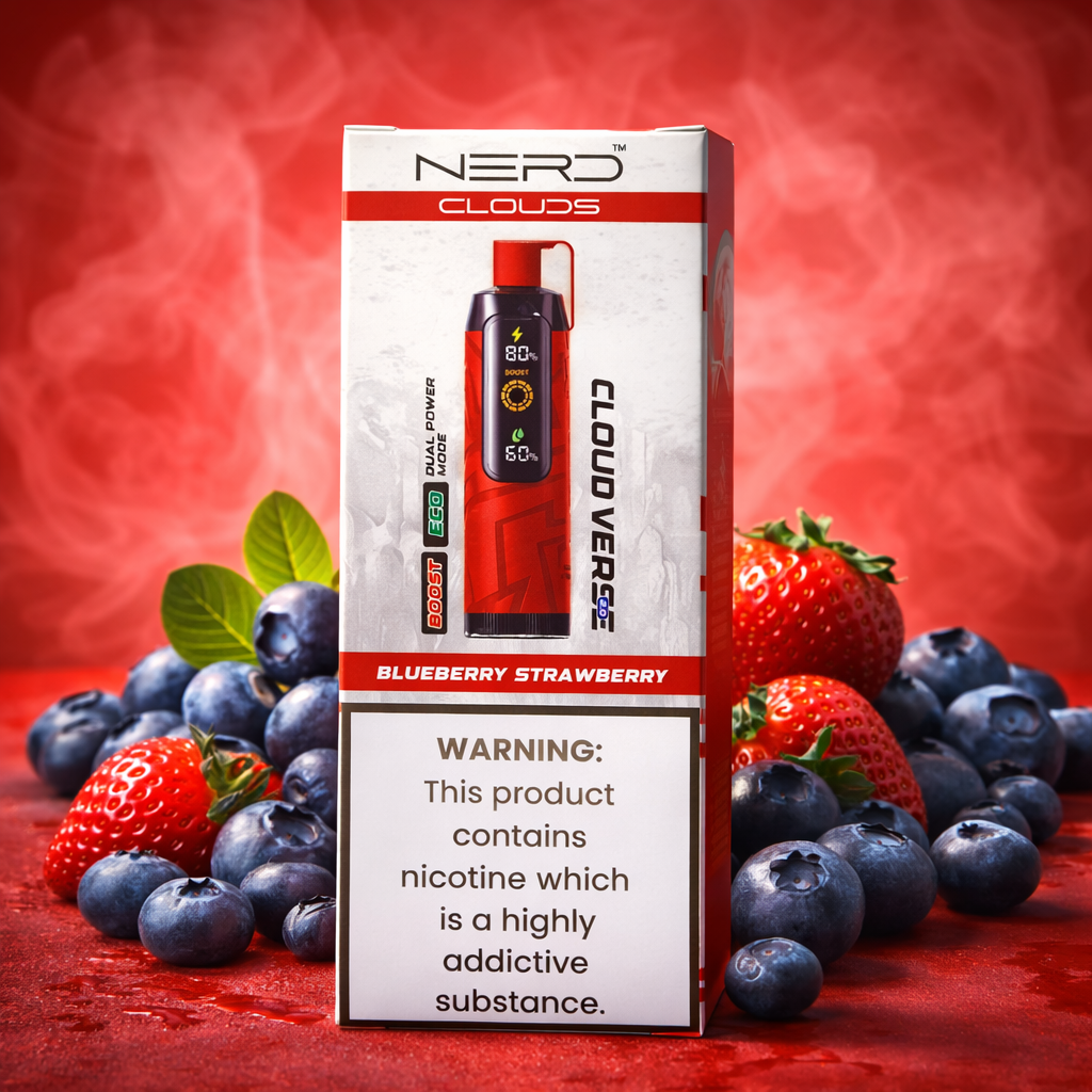 NERD CLOUDS BLUEBERRY STRAWBERRY