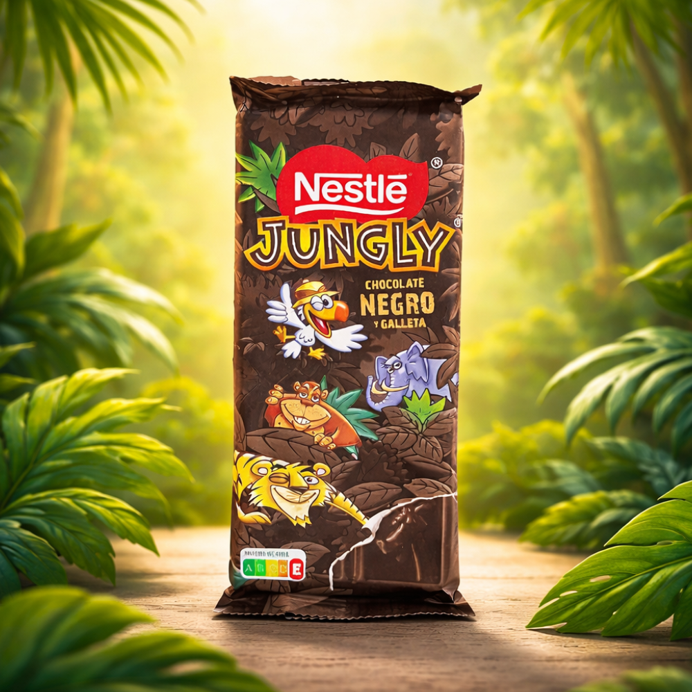 NESTLE JUNGLY DARK CHOCOLATE BISCUIT