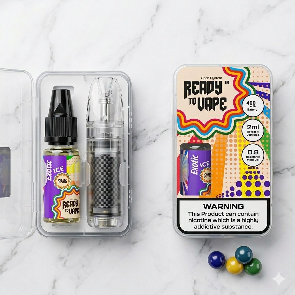 READY TO VAPE EXTIC ICE