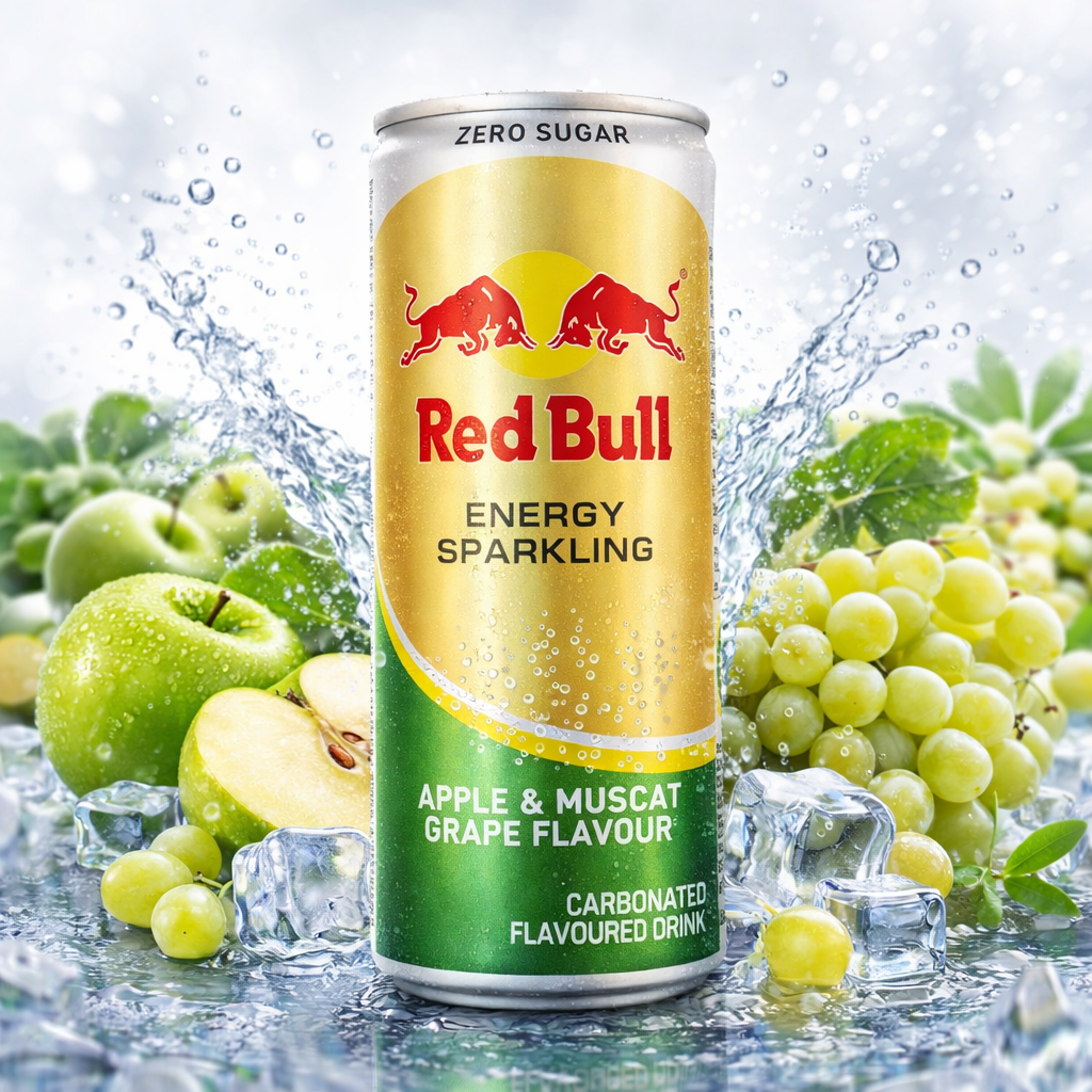 RED BULL ENERGY APPLE & MUSCAT GRAPE