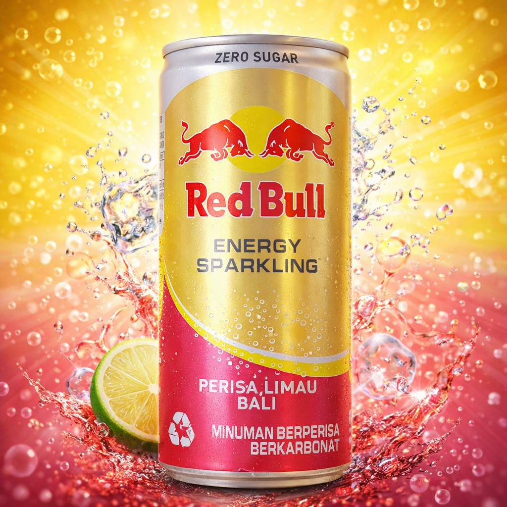 RED BULL ZERO SUGAR GRAPEFRUIT FLAVOUR