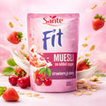 SANTE FIT MUESLI STRAWBERRY AND CHERRY