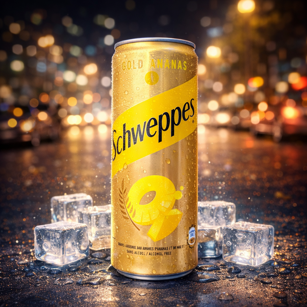 SCHWEPPES GOLD ANANAS 25CL
