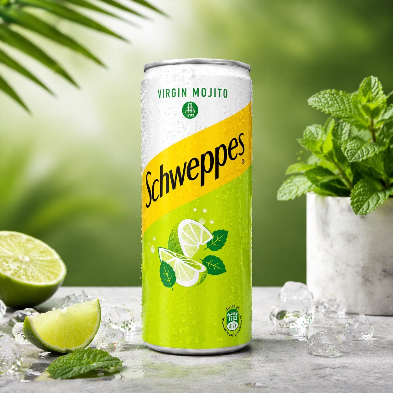 SCHWEPPES VIRGIN MOJITO 25CL