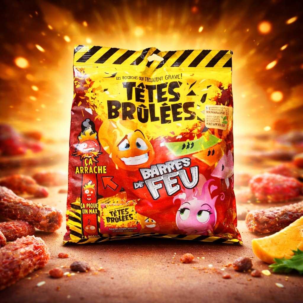 TETES BRULEES BARRES DE FEU