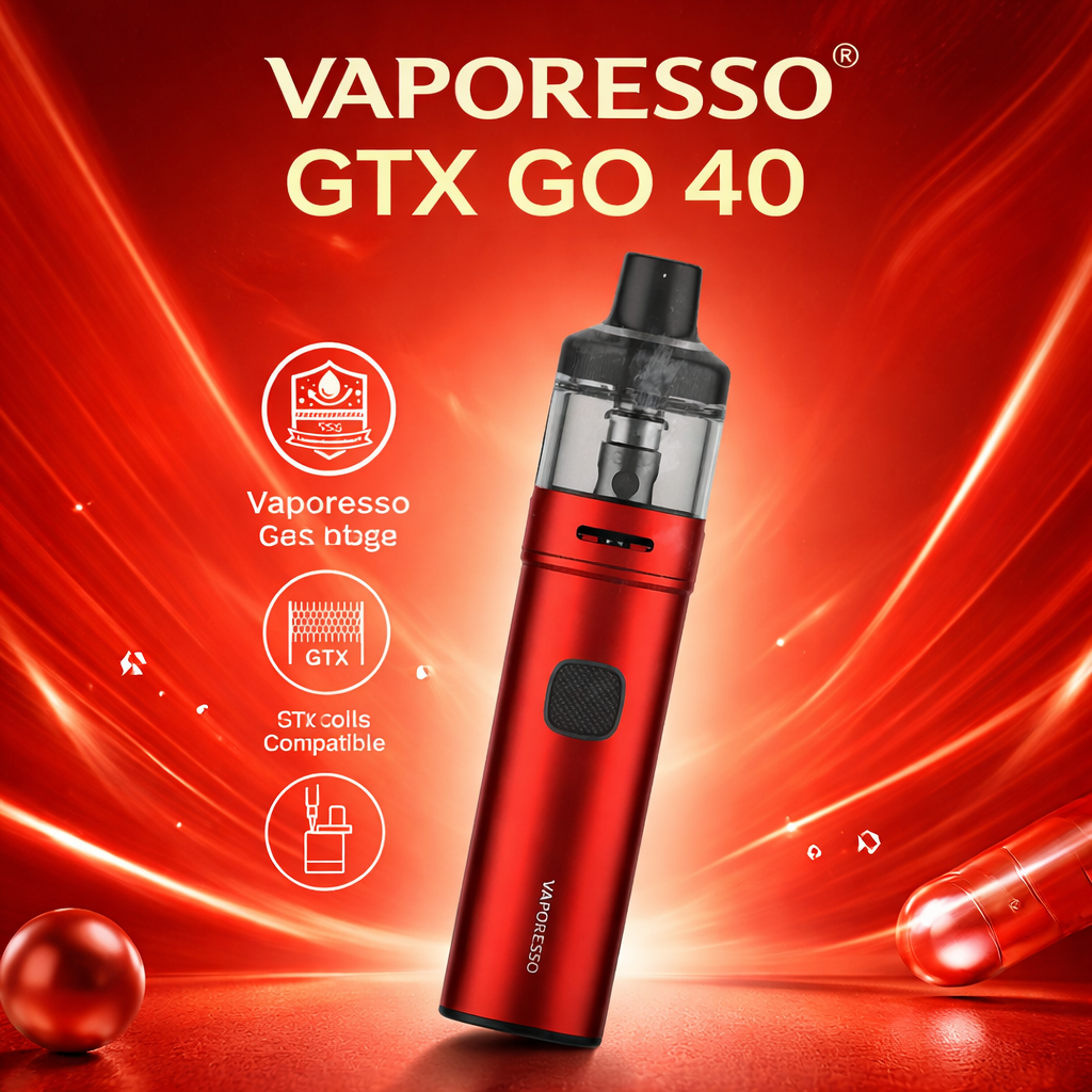 VAPORESSO GTX GO 40 ROUGE