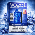 VOZOL 40000  BLUEBERRY ICE