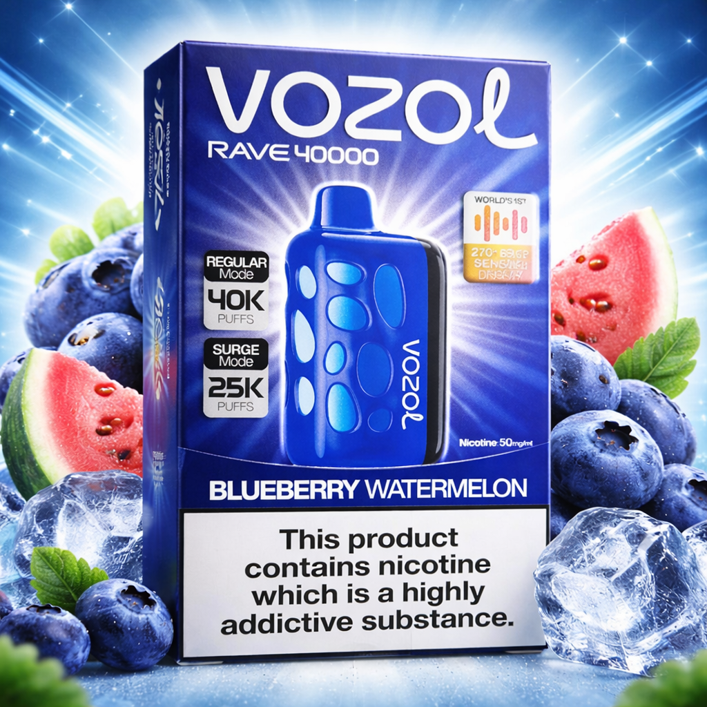 VOZOL 40000 BLUEBERRY WATERMELON