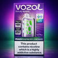 VOZOL 40000  PEACH RASPBERRY LEMONADE