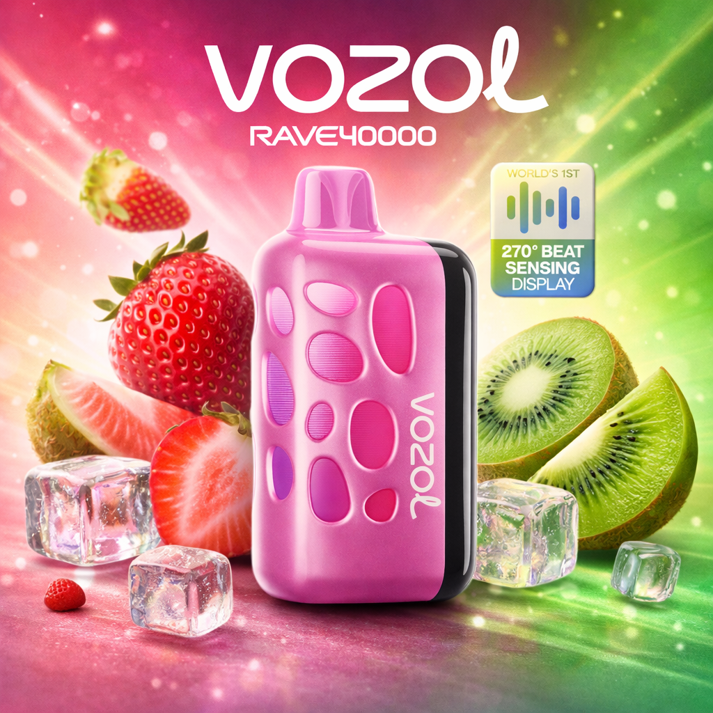 VOZOL 40000  STRAWBERRY KIW