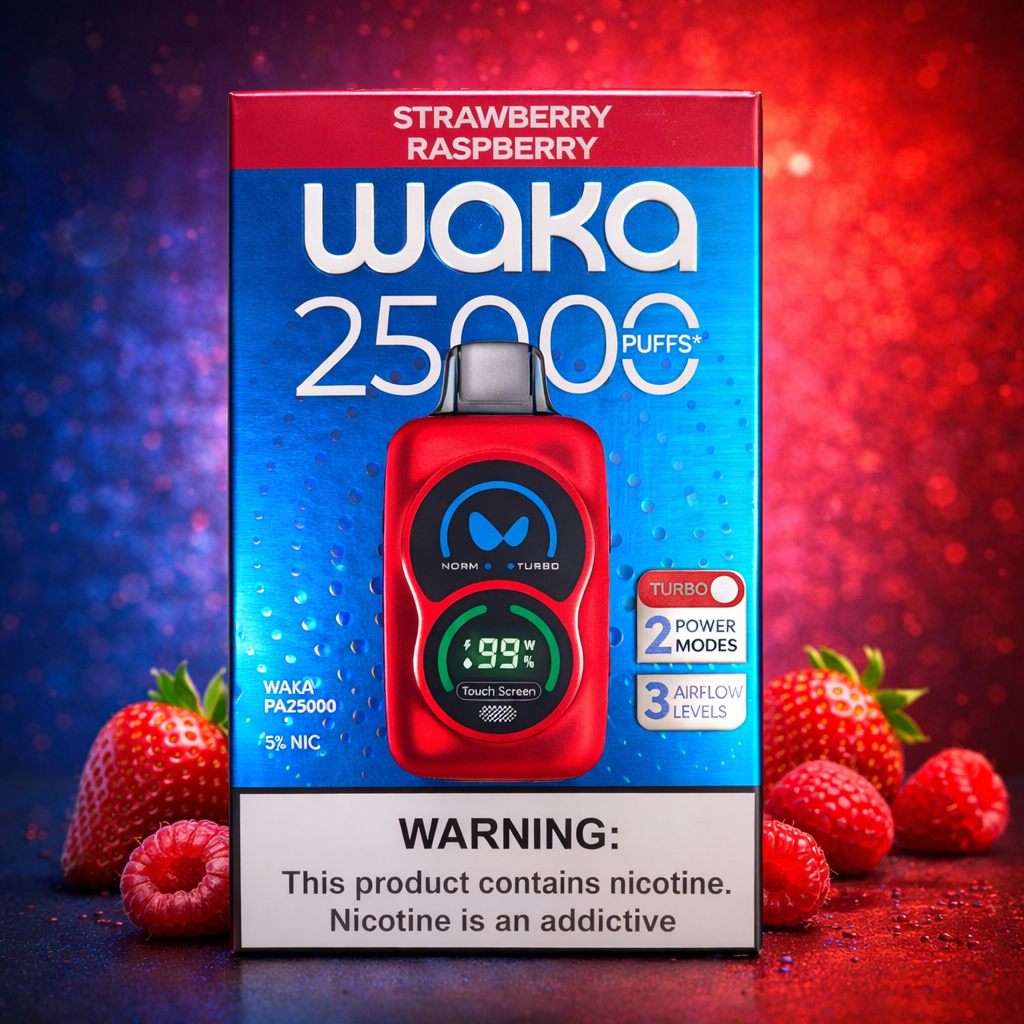 WAKA 25000 STRAWBERRY&RASPBERRY