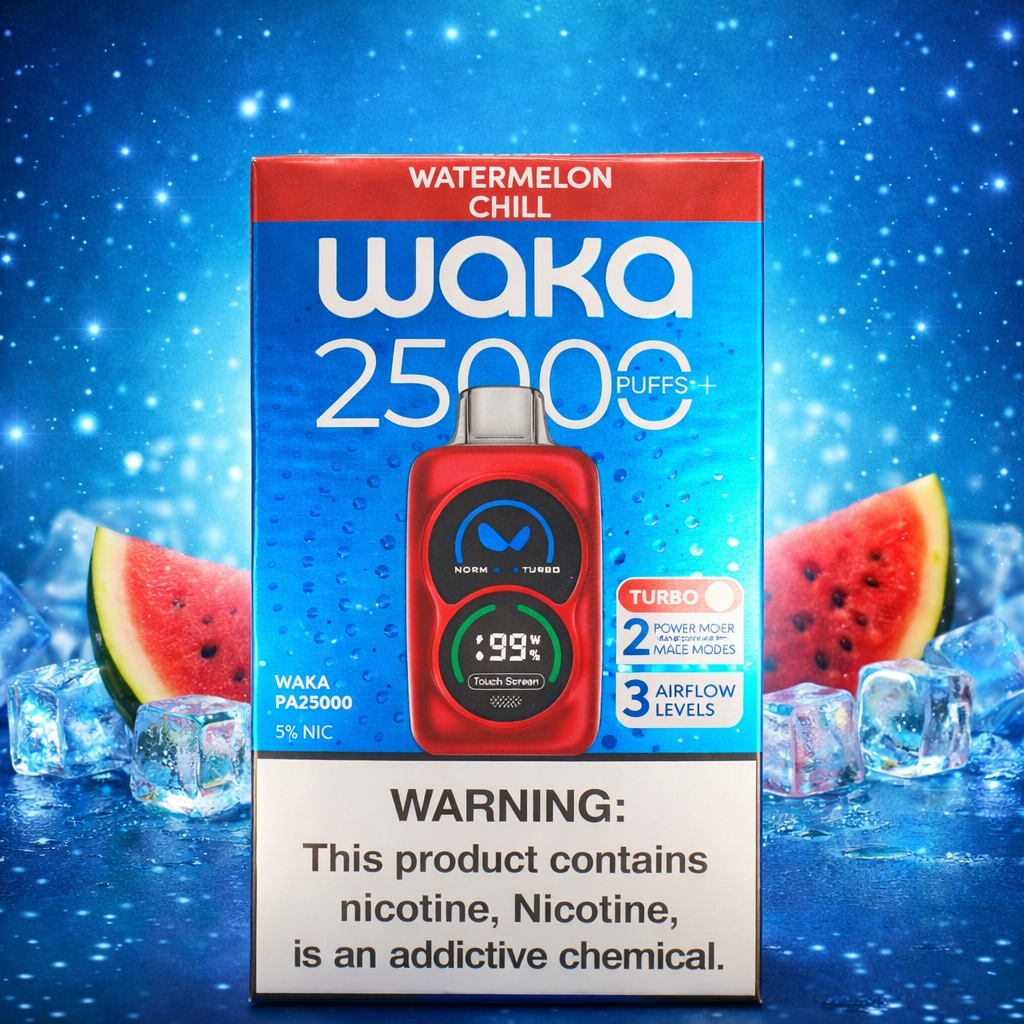 WAKA 25000 WHATERMELON CHILL