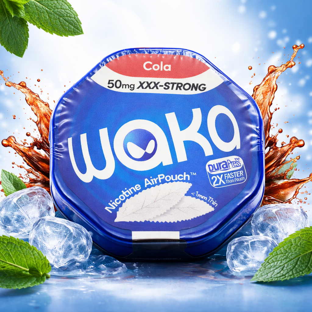 WAKA NICOTINE AIRPOUCH 50MG COLA