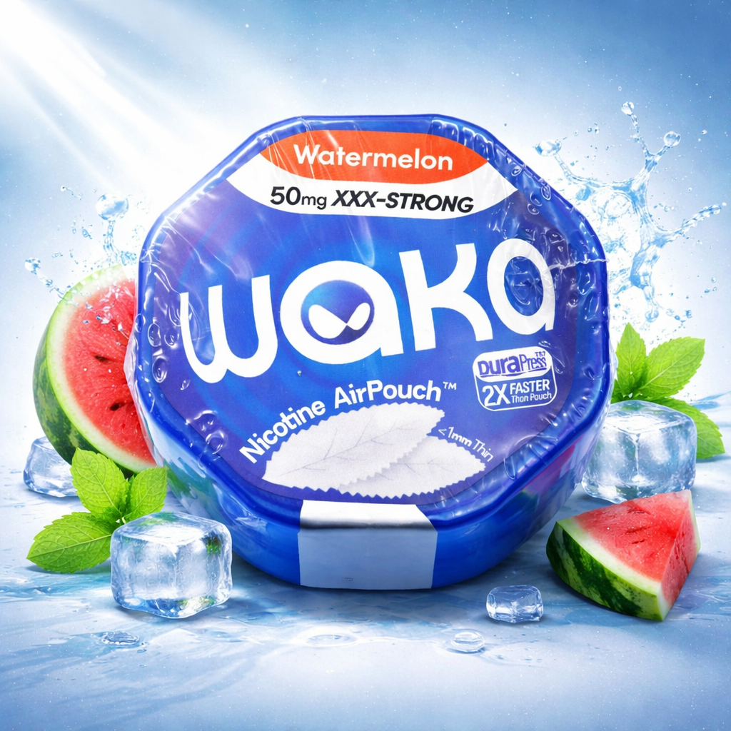WAKA NICOTINE AIRPOUCH 50MG WATERMELON